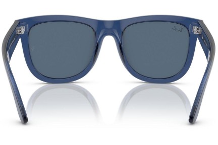 Okulary przeciwsłoneczne Ray-Ban RBR0502SF 67083A Kwadratowe Niebieskie