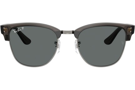 Okulary przeciwsłoneczne Ray-Ban RBR0504S 670781 Polarized Kwadratowe Szare