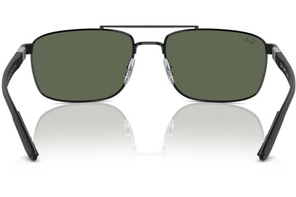 Okulary przeciwsłoneczne Ray-Ban RB3737 002/71 Prostokątne Czarne