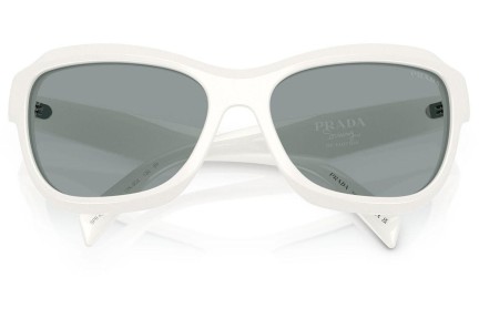 Okulary przeciwsłoneczne Prada PRA27SF 17K3C2 Kocie oczy Białe