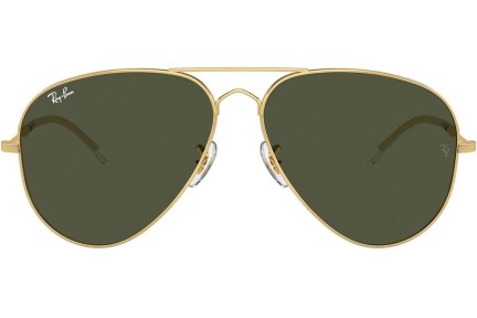 Okulary przeciwsłoneczne Ray-Ban RB3825 001/31 Pilotki (Aviator) Złote