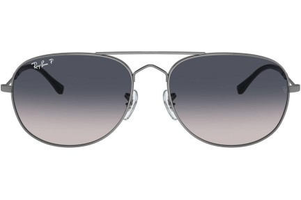 Okulary przeciwsłoneczne Ray-Ban RB3735 004/78 Polarized Pilotki (Aviator) Szare