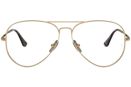 Okulary korekcyjne Ray-Ban RX8789 1247 Pilotki (Aviator) Brązowe