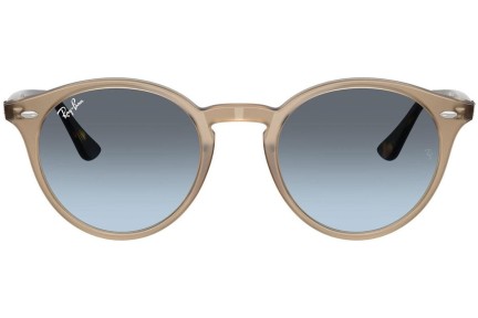 Okulary przeciwsłoneczne Ray-Ban RB2180F 8788V1 Okrągłe Brązowe