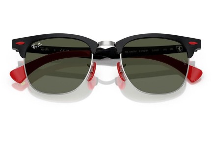 Okulary przeciwsłoneczne Ray-Ban RB3807M F11031 Prostokątne Srebrne