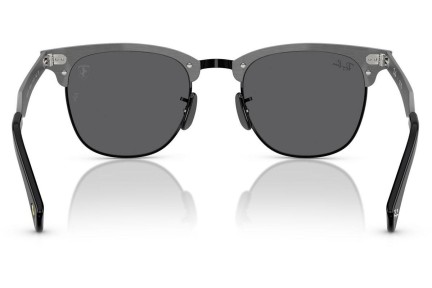 Okulary przeciwsłoneczne Ray-Ban RB3807M F108K8 Polarized Prostokątne Czarne