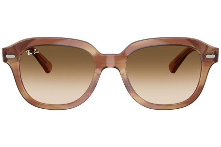 Okulary przeciwsłoneczne Ray-Ban Erik RB4398 140351 Kwadratowe Brązowe