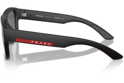 Okulary przeciwsłoneczne Prada Linea Rossa PS04ZS DG002G Polarized Kwadratowe Czarne