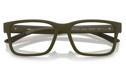 Okulary korekcyjne Prada Linea Rossa PS01RVF 15X1O1 Kwadratowe Zielone