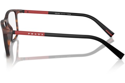 Okulary korekcyjne Prada Linea Rossa PS03QV 17X1O1 Prostokątne Havana