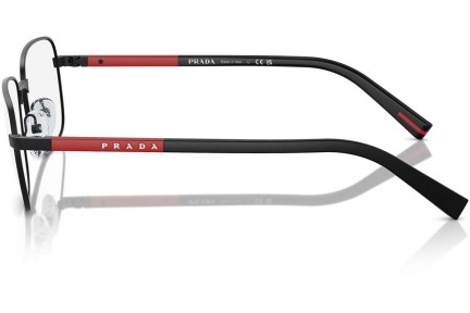 Okulary korekcyjne Prada Linea Rossa PS52QV 1BO1O1 Kwadratowe Czarne