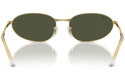 Okulary przeciwsłoneczne Ray-Ban RB3734 001/31 Owalne Złote