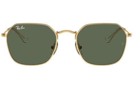 Okulary przeciwsłoneczne Ray-Ban Junior RJ9594S 223/71 Kwadratowe Złote