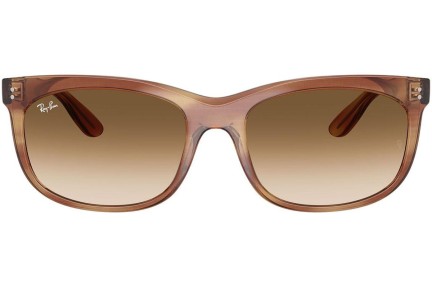 Okulary przeciwsłoneczne Ray-Ban RB2389 140351 Prostokątne Brązowe