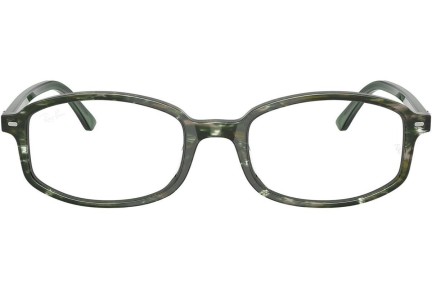 Okulary korekcyjne Ray-Ban RX5432 8398 Prostokątne Zielone