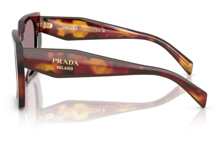 Okulary przeciwsłoneczne Prada PR15WS 22A20I Kwadratowe Havana