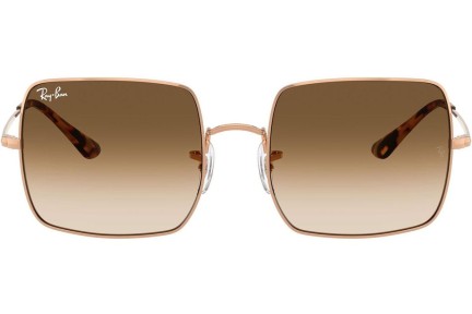 Okulary przeciwsłoneczne Ray-Ban Square RB1971 920251 Kwadratowe Złote