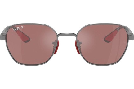 Okulary przeciwsłoneczne Ray-Ban RB3794M F001H2 Polarized Prostokątne Szare