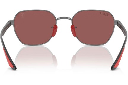 Okulary przeciwsłoneczne Ray-Ban RB3794M F001H2 Polarized Prostokątne Szare