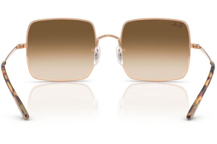 Okulary przeciwsłoneczne Ray-Ban Square RB1971 920251 Kwadratowe Złote