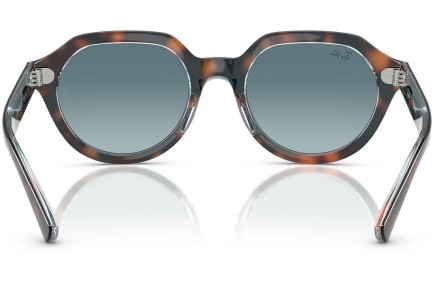 Okulary przeciwsłoneczne Ray-Ban Gina RB4399 14133M Kwadratowe Havana