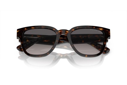 Okulary przeciwsłoneczne Prada PRA04S 19J09G Polarized Prostokątne Havana