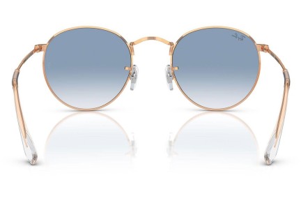 Okulary przeciwsłoneczne Ray-Ban Round Metal RB3447 92023F Okrągłe Złote