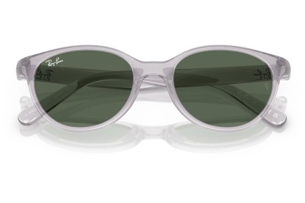 Okulary przeciwsłoneczne Ray-Ban Junior RJ9080S 717171 Okrągłe Szare