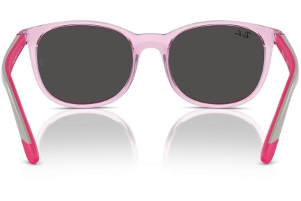 Okulary przeciwsłoneczne Ray-Ban Junior RJ9079S 716587 Kwadratowe Różowe