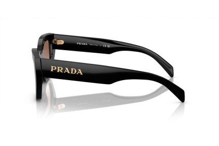 Okulary przeciwsłoneczne Prada PRA09S 1AB0A6 Kocie oczy Czarne