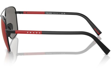 Okulary przeciwsłoneczne Prada Linea Rossa PS54ZS DG008F Owalne Czarne