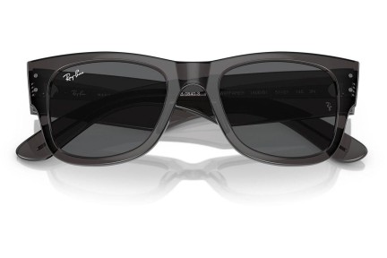 Okulary przeciwsłoneczne Ray-Ban Mega Wayfarer RB0840S 1406B1 Kwadratowe Czarne