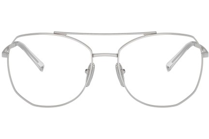 Okulary korekcyjne Prada PRA58V 1BC1O1 Pilotki (Aviator) Srebrne