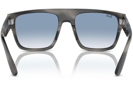 Okulary przeciwsłoneczne Ray-Ban Drifter RB0360S 14043F Kwadratowe Szare