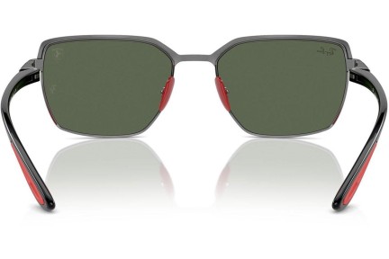 Okulary przeciwsłoneczne Ray-Ban RB3743M F09971 Kwadratowe Szare