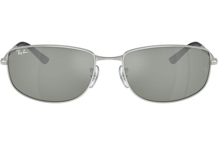 Okulary przeciwsłoneczne Ray-Ban RB3732 003/40 Nieregularny Srebrne