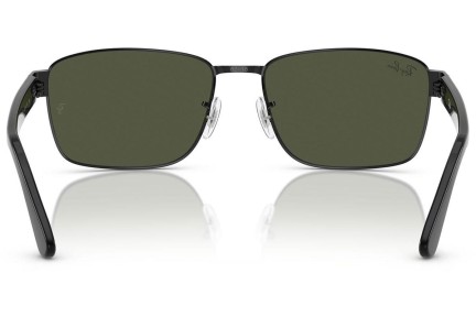 Okulary przeciwsłoneczne Ray-Ban RB3750 002/31 Kwadratowe Czarne