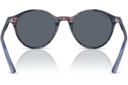 Okulary przeciwsłoneczne Ray-Ban RB2230 1420GK Okrągłe Niebieskie