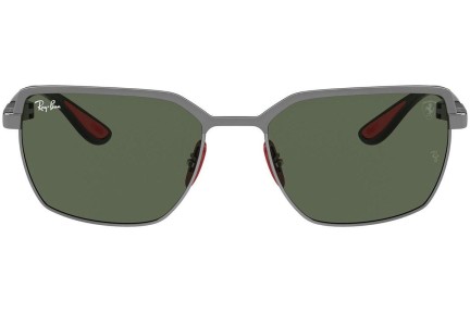 Okulary przeciwsłoneczne Ray-Ban RB3743M F09971 Kwadratowe Szare