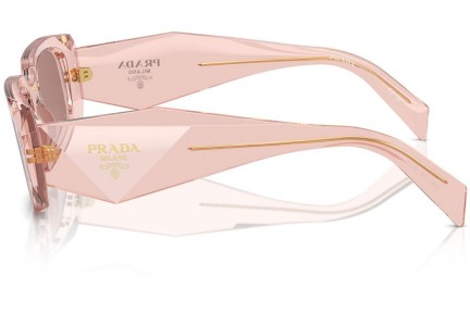 Okulary przeciwsłoneczne Prada PR17WS 19Q10D Prostokątne Różowe