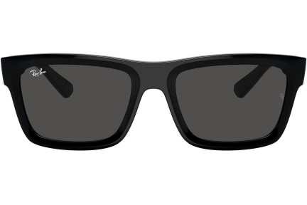 Okulary przeciwsłoneczne Ray-Ban Warren RB4396 667787 Prostokątne Czarne