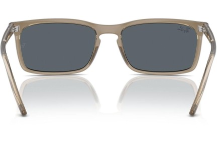 Okulary przeciwsłoneczne Ray-Ban RB4435 6765R5 Prostokątne Brązowe