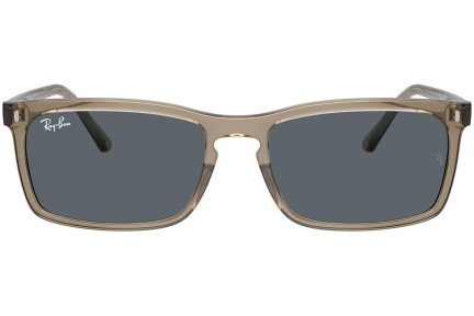 Okulary przeciwsłoneczne Ray-Ban RB4435 6765R5 Prostokątne Brązowe