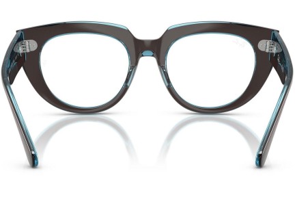 Okulary korekcyjne Ray-Ban RX5586 8366 Kwadratowe Brązowe