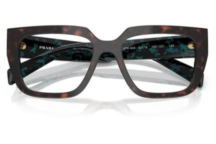 Okulary korekcyjne Prada PRA03V 18Z1O1 Prostokątne Havana