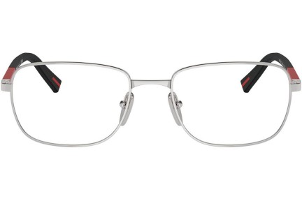 Okulary korekcyjne Prada Linea Rossa PS52QV 1BC1O1 Kwadratowe Srebrne