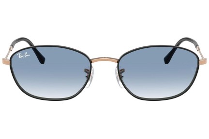 Okulary przeciwsłoneczne Ray-Ban RB3749 92723F Prostokątne Złote