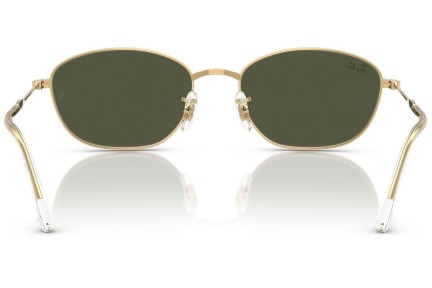 Okulary przeciwsłoneczne Ray-Ban RB3749 001/31 Prostokątne Złote