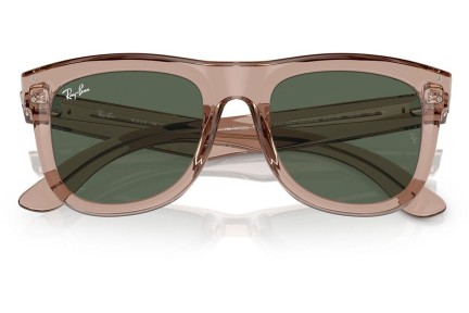 Okulary przeciwsłoneczne Ray-Ban Wayfarer Reverse RBR0502S 6727VR Kwadratowe Brązowe