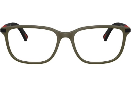 Okulary korekcyjne Prada Linea Rossa PS02RV 15X1O1 Kwadratowe Zielone